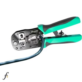 تصویر آچار سوکت زن شبکه پروسکیت مدل CP-376TA سه کاره 