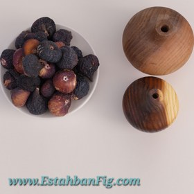 تصویر انجیر خشک سیاه درختی استهبان 