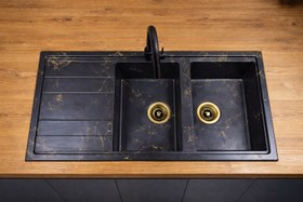 تصویر سینک گرانیتی ترکیه ای لنسن مدل پاستل در تمام رنگ ها + تنوع رنگ 