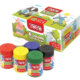 تصویر گواش ۶عددی توتو 