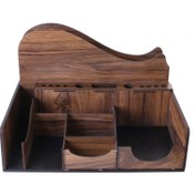 تصویر استند لوازم اداری رومیزی مدل K501 - مشکی 