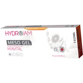 تصویر ۱۰ عدد مزو ژل هیاویتال + ۴ عدد هدیه HYDROIAM MESO GEL HYAVITAL 