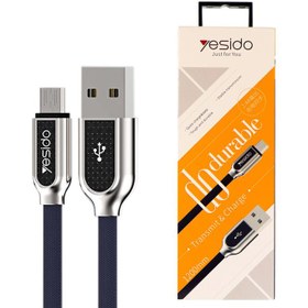 تصویر کابل تبدیل USB به micro-usb یسیدو YESIDO CA15 طول 1.2متر 