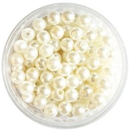 تصویر مروارید سایز 4 نباتی روشن کد pearl1002 رشته 70 عددی 