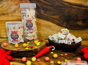 تصویر بستنی خشک چیپسک سوییت طعم اسمارتیز - بزرگ Smarties flavor dry ice cream