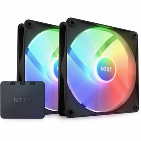 تصویر فن کیس NZXT F140 RGB Core - Black - 2 in 1 