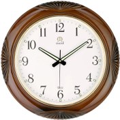 تصویر ساعت دیواری مارال مدل ۸ شب نما 