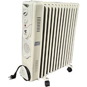 تصویر شوفاژ برقی مباشی مدل ME-OH2024 ME-OH2024 MEBASHI Oil Heater 3200W