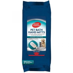 تصویر دستکش مرطوب برند Simple Solution 