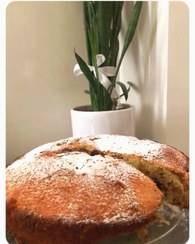 تصویر پودر آماده طبخ کیک سیب دارچین Apple cake powder