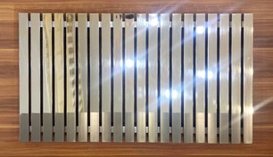 تصویر رادیاتور استیل دکوراتیو کد MR102 