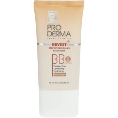 تصویر کرم پوشاننده و مرطوب کننده رنگی صورت پرودرما مدل Bbvest حجم 40 میلی لیتر 