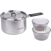 تصویر ست قابلمه استیل فایرمپل FireMaple ANTARCTI 1.5L 