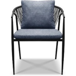 تصویر صندلی ناهار خوری اوشن دسته کنفی 