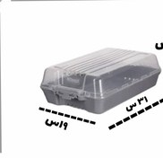 تصویر باکس کفش و نظم دهنده کفش کامل پلاستیک - سبز 