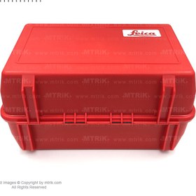تصویر جعبه دوربین توتال استیشن نقشه برداری لایکا سری T ا Leica totalstation hard case TC series Leica totalstation hard case TC series
