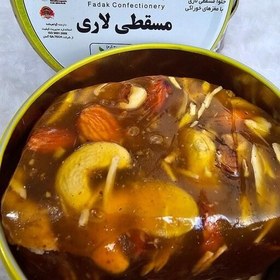 تصویر حلوا مسقطی لاری فلزی چهار مغز 280 گرمی پانسو - حلوا مسقطی لاری 