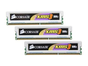 تصویر رم کامپیوتر استوک 2 گیگابایتی کورسیر مدل TR3X6G1333C9 