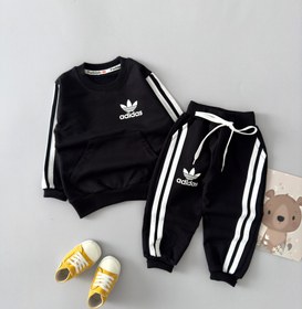 تصویر ست آدیداس مشکی 