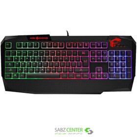 تصویر کیبورد گیمینگ ام اس آی مدل دی اس 4200 INTERCEPTOR DS4200 Gaming Keyboard