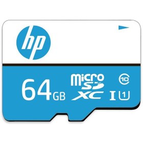 تصویر مموری 64گیگ HP MICRO SD mi310 100MB/s 