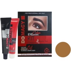 تصویر کیت رنگ ابرو دوماسی شماره 9 رنگ کاراملی حجم 15 میلی لیتر 