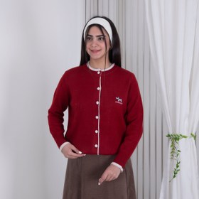 تصویر ژاکت بافت دخترونه ZCJSNOUO 