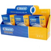 تصویر چسب دوطرفه2میل شفاف 1/8 سانت نانو2متری استورم کدHL-102437 (12 تایی) 