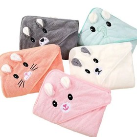 تصویر حوله حمام عروسکی 