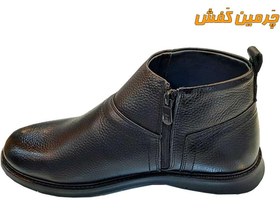 تصویر نیم بوت تمام چرم مردانه کلارک clarks زیپی کد21264 Clarks men's leather boot