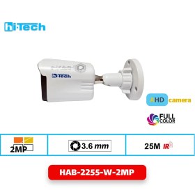 تصویر دوربین مداربسته بالت هایتک مدل HAB-2555-W-2MP 