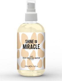 تصویر کرم برنز کننده اورجینال برند Shine of miracle مدل Self Tanning Water کد 258720443 