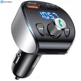 تصویر FM Player و شارژر فندکی Joyroom JR-CL02 QC3 Joyroom JR-CL02 QC3.0 Fast Car Charger + Bluetooth FM Player