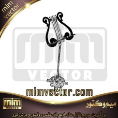 تصویر وکتور چنگ (هارپ) 1 