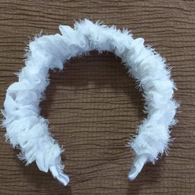 تصویر تل پلیسه حریر ریش 