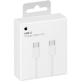 تصویر کابل دو سر تایپ سی اپل ا Apple USB-C to USB-C Cable 1m Apple USB-C to USB-C Cable 1m