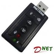 تصویر کارت صدا USB D-NET 