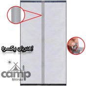 تصویر پرده پلاستیکی مغناطیسی ضد سرما و گرما نصب آسان و سفارشی‌سازی