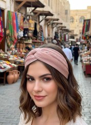 تصویر هدبند دخترانه پاستلی از برند I AM 