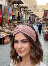 تصویر هدبند دخترانه پاستلی از برند I AM 