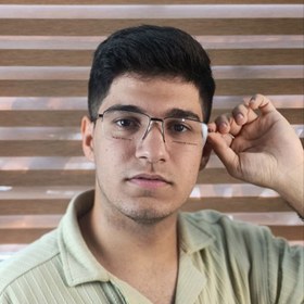 تصویر عینک طبی مردانه برند پورشه دیزایین کد 1012 