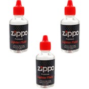 تصویر بنزین فندک زیپو Zippo بسته 3 عددی 