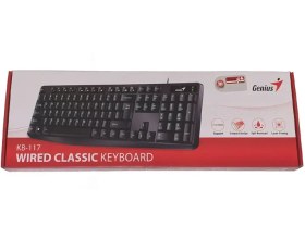 تصویر کیبورد جنیوس مدل KB-117 