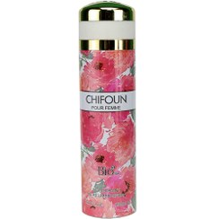 تصویر اسپری بدن زنانه مدل Chifoun حجم 200 میلی لیتر بیو استار Bio Star Chifoun Deodorant Spray For Women 200ml