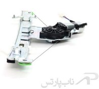 تصویر شیشه بالابر جلو پراید سمت چپ طرح زانتیا کد 91116135 