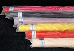 تصویر لایی حریر 25 یاردی عرض 125 سانت در تمامی رنگ ها (انتخابی) 
