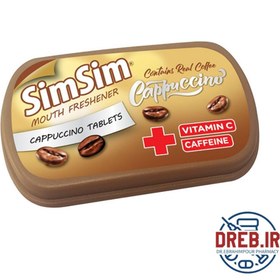 تصویر خوشبو کننده دهان طعم کاپوچینو سیم سیم - Sim Sim Cappuccino-Flavored Breath Freshener 