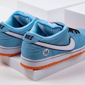 تصویر نایک اس بی دانک بدون ساق کلاب ۵۸ آبی Nike sb dunk low club 58 blue 