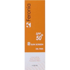 تصویر کرم ضد آفتاب SPF 50 فرونیا مخصوص پوست چرب 50 میلی لیتر 