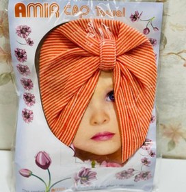 تصویر کلاه حوله ای حمام 